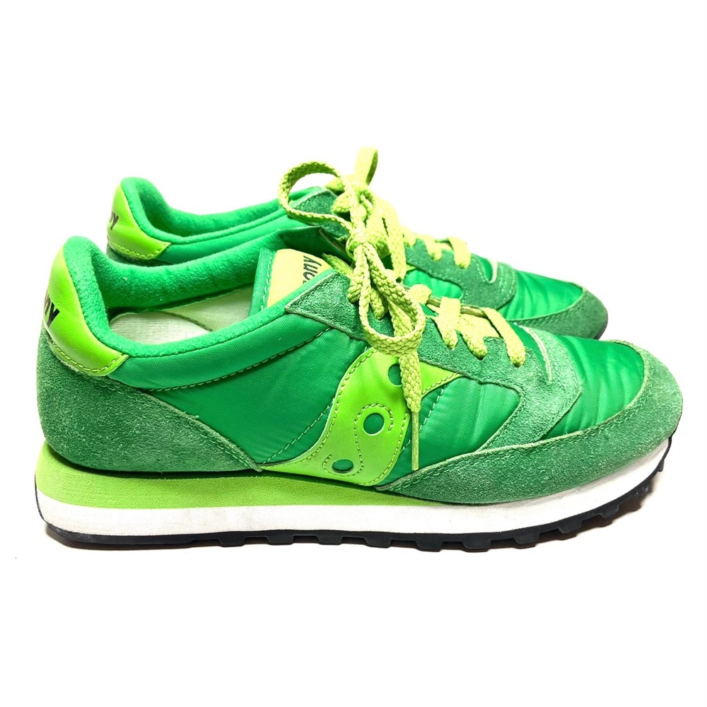 SAUCONY Jazz Green on Green Sneaker
